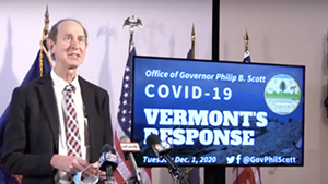 Health Commissioner Mark Levine at Tuesday's press conference