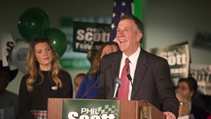 Lt. Gov. Phil Scott, a Republican candidate for governor, says he'll back Sen. Marco Rubio (R-Fla.) in the presidential primary.