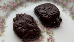 Darkest Hearts seasonal chocolates