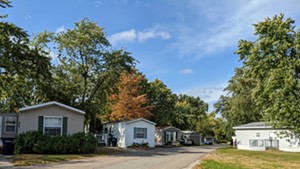 Breezy Acres mobile home park in Colchester.