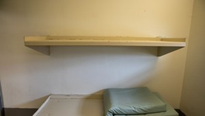 An empty cell in a Vermont prison