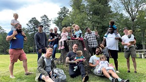 Dad Guild playground playgroup at Fort Ethan Allen Park in Colchester