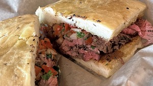 ShireTown Marketplace's tri-tip sandwich