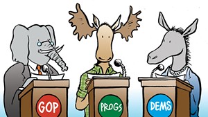 Elephant, Donkey, Moose: A Primer on Vermont's Major Political Parties