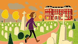 A Writer Finds That Graveyards Make Good Neighbors