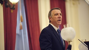 Gov. Phil Scott gives his budget address Tuesday