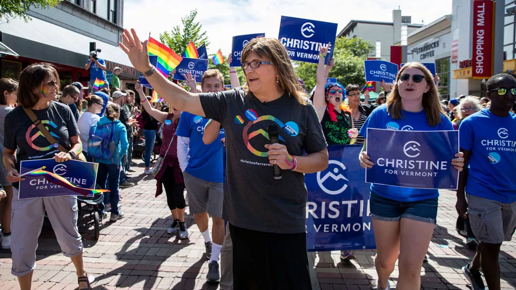 Christine Hallquist - JAMES BUCK