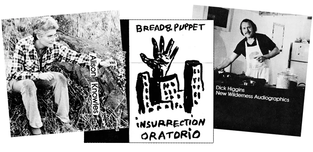Album covers from New Wilderness Audiographics - COURTESY OF CHARLIE MORROW
