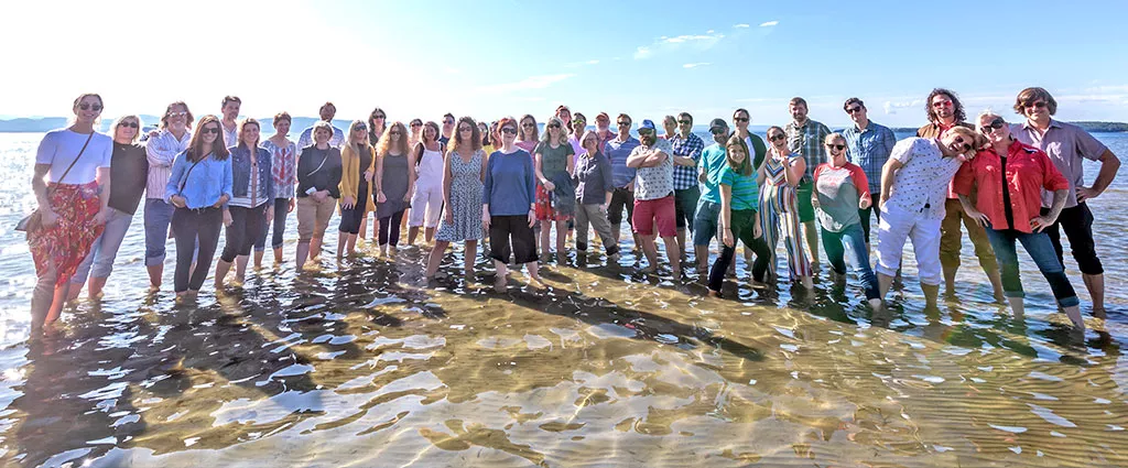 LEFT TO RIGHT:Logan Pintka, Robyn Birgisson, Ken Picard, Kristen Hutter, Kevin McCallum, Alison Novak, Mary Ann Lickteig, Molly Walsh, Derek Brouwer, Brooke Bousquet, Margot Harrison, Cheryl Brownell, Eva Sollberger, Chelsea Edgar, Jordan Adams, Paula Routly, Courtney Lamdin, Jordan Barry, Pamela Polston, Elizabeth Seyler, Michelle Brown, Margaret Grayson, Don Eggert, Cathy Resmer, Matthew Roy, Dan Bolles, John James, Candy Page, Sasha Goldstein, Matt Weiner, Gillian English, Kirsten Cheney, Katie Hodges, Paul Heintz, Corey Grenier, Bryan Parmelee, Michael Bradshaw, Colby Roberts, Diane Sullivan, Jeff Baron - GONE OVERBOARD Harry Applegate, Joe Bouffard, Pat Bouffard, James Buck, Colin Clary, Elana Coppola-Dyer, Donna Delmoora, Carolyn Fox, Matt Hagen, Nat Michael, Kaitlin Montgomery, Bill Mullins, Dan Nesbitt, Ezra Oklan, Sally Pollak, Kristen Ravin, Andrea Suozzo, Brett Stanciu, Dan Thayer, Josh Weinstein, Steve Yardley - LOCATION St. John’s Club, Burlington - LUKE AWTRY