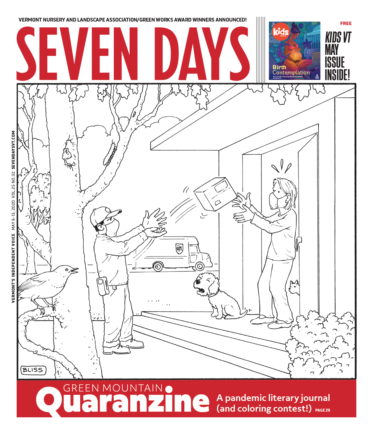 Color The Cover Contest Contest Seven Days Vermonts Independent 