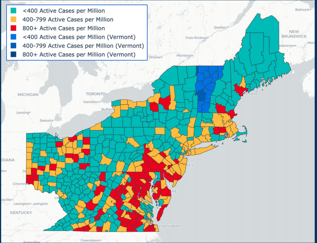 travel alerts vermont