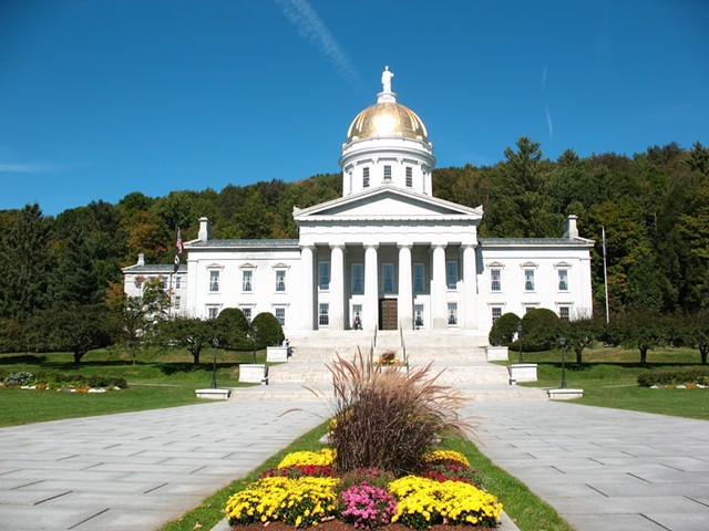 The Statehouse in Montpelier. - JEB WALLACE-BRODEUR