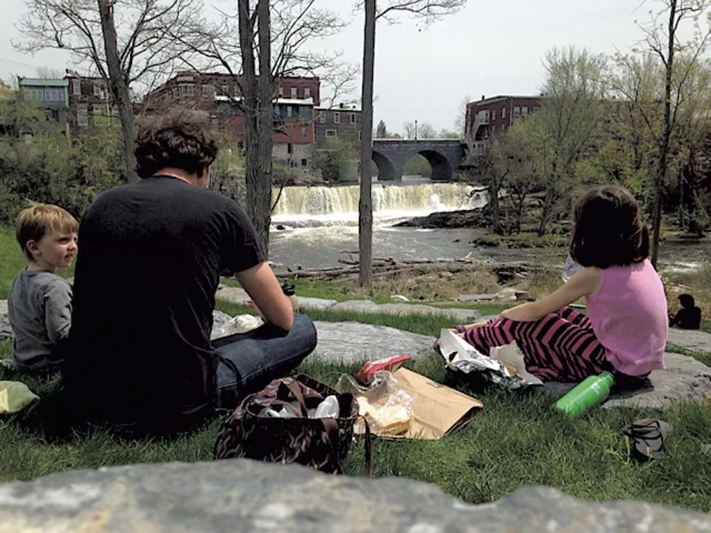 Lunch in Middlebury - COURTESY OF ANGELA ARSENAULT