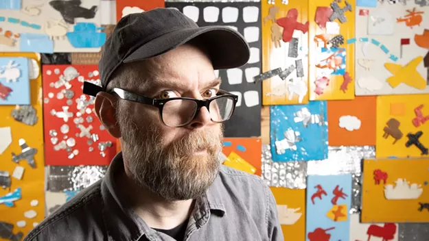 Artist Matt Neckers' Cataclysmic View at Vermont Studio Center - Vimarsana News