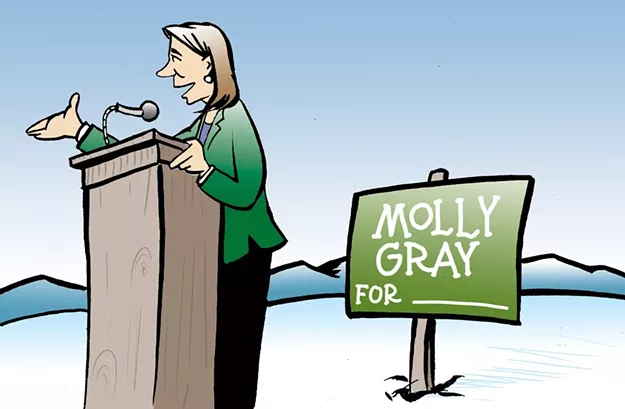 Column | Team Molly: Lt. Gov. Gray Hires a Political Staffer to Stay 'Connected' - Vimarsana News