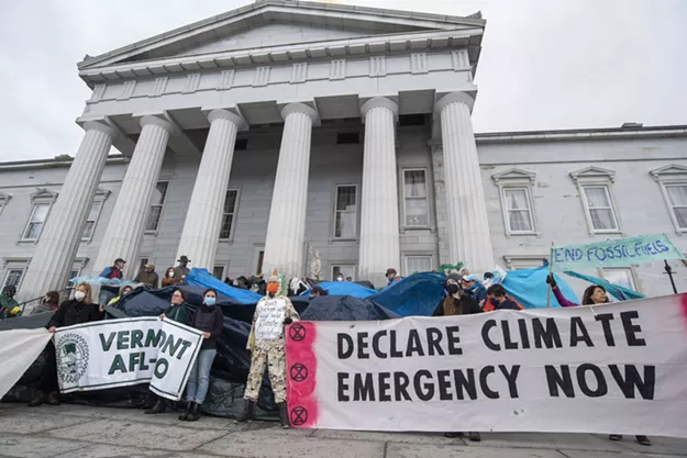 Activists Battle Weather While Urging Lawmakers To Take Swifter Action on the Climate Crisis - Vimarsana News