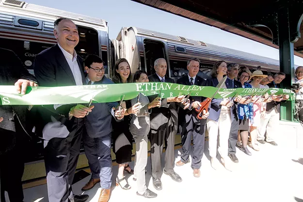 A Reporter Encounters Rail Buffs — and an Unexpected Detour — on Amtrak's Inaugural Trip From Burlington - Vimarsana News