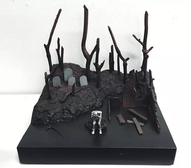 A Bleak Prognosis: Mark Eliot Schwabe's Climate Crisis Sculptures - Vimarsana News