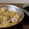 Scallop linguine Scallop linguine