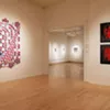 "The Tyranny of Mirrors" by Sanford Biggers (left) and "From Here I Saw What Happened and I Cried" by Carrie Mae Weems "The Tyranny of Mirrors" by Sanford Biggers (left) and "From Here I Saw What Happened and I Cried" by Carrie Mae Weems