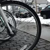 Parked bikes on North Winooski Avenue Parked bikes on North Winooski Avenue