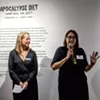 BCA Center curator and director of exhibitions Heather Ferrell (left) and guest curator Stella Marrs BCA Center curator and director of exhibitions Heather Ferrell (left) and guest curator Stella Marrs