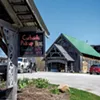 Hudak Farm's curbside pickup and main stand Hudak Farm's curbside pickup and main stand