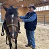 Gary Itzstein with Chessy Gary Itzstein with Chessy