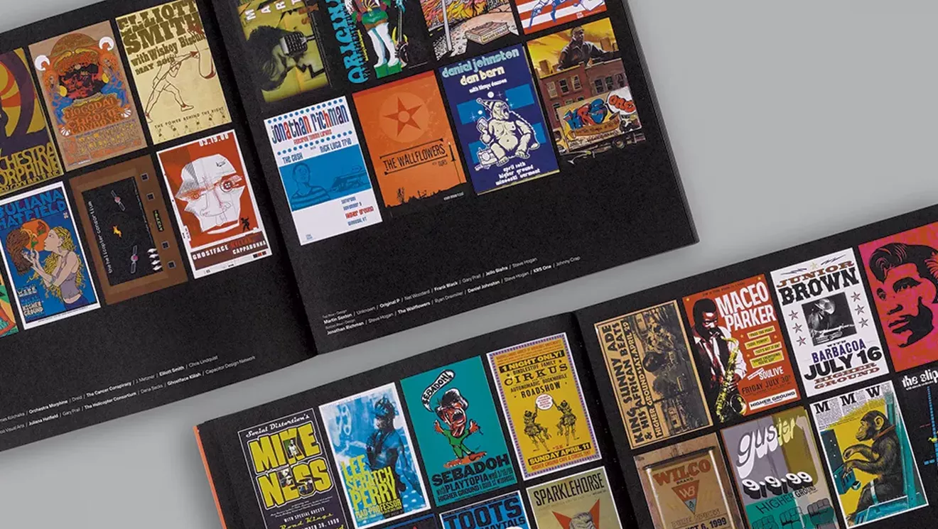 A New Book Celebrates 25 Years of Higher Ground Concert Posters - Vimarsana News