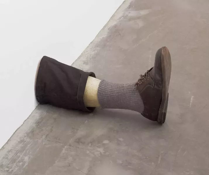 “Untitled Leg” by Robert Gober