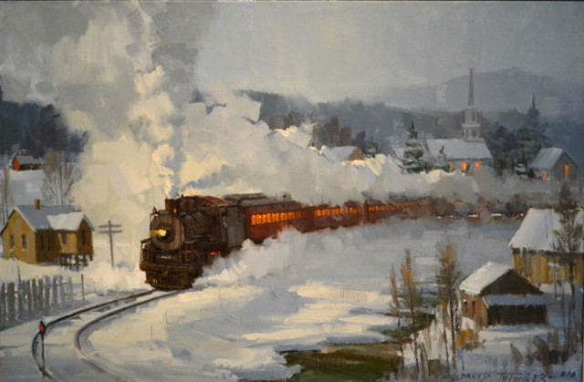 &#8220;Winter Parade of Steam&#8221; by David Tutwiler