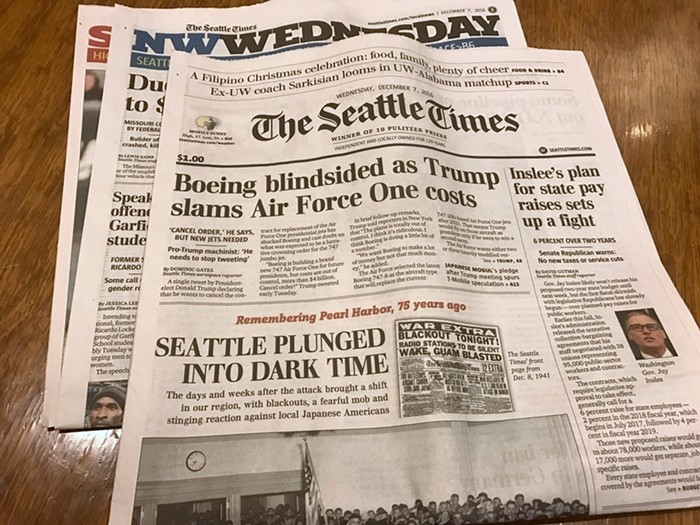 We are into the bone, says one Seattle Times staffer. Every cut means news wont get covered.