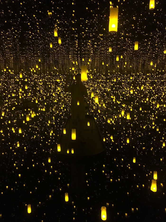 I dont want to encourage this behavior, but if you had to masturbate in one of these infinity rooms, Id suggest this one. Its called Aftermath of Obliteration of Eternity. You get 30 seconds in there.