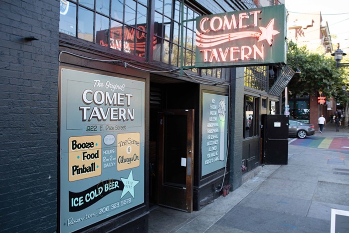 The Comet Tavern on Pike Street.