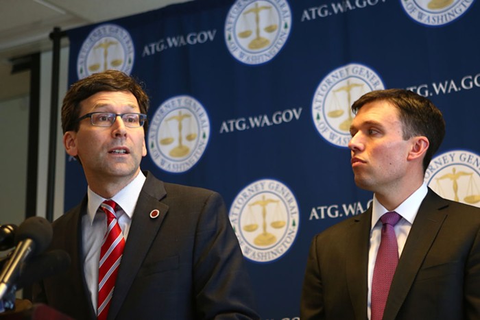 Washington State Attorney General Bob Ferguson.