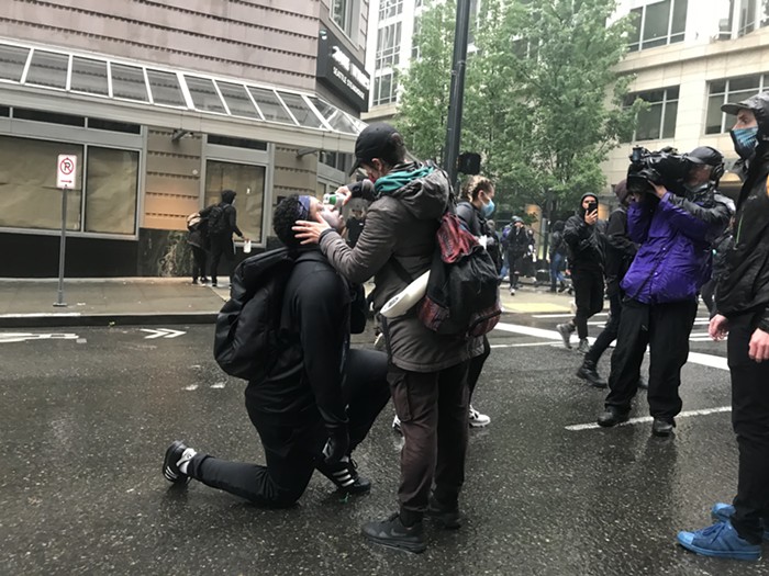 Protesters on the streets dont want to deal with this. Civilians in their homes dont either. Protesters on the streets dont want to deal with this. Civilians in their homes dont either.