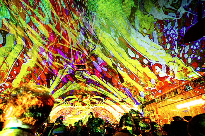 There were several points throughout the festival where I felt like I was inside a kaleidoscope.