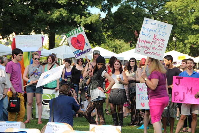 Trans Pride Seattle Continues Marching