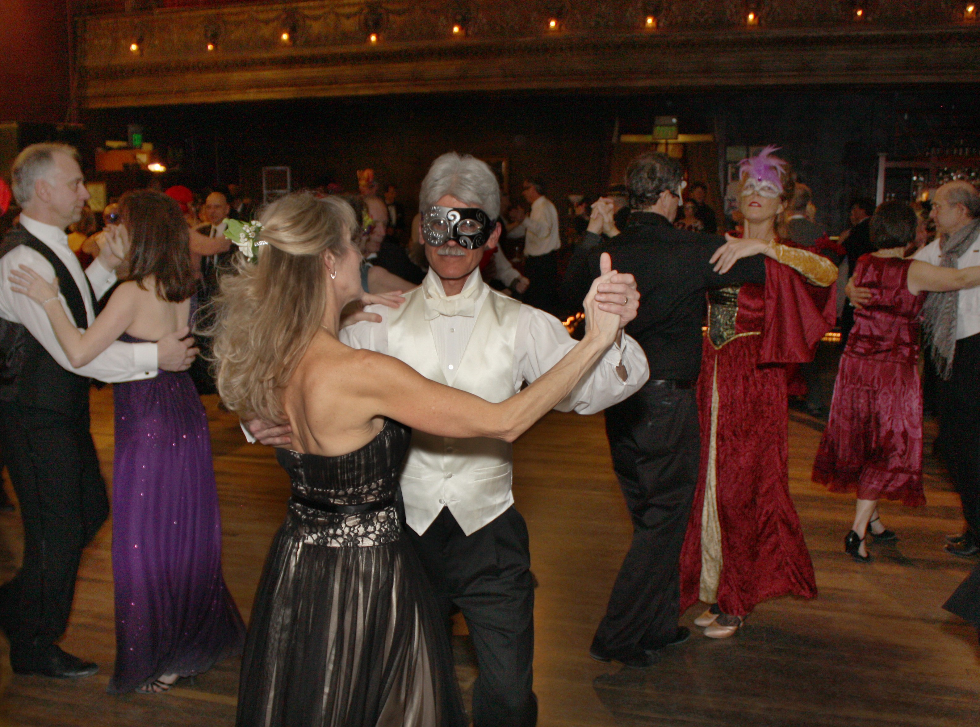 Masquerade Waltz Ball At Century Ballroom In Seattle Wa On Fri Jan