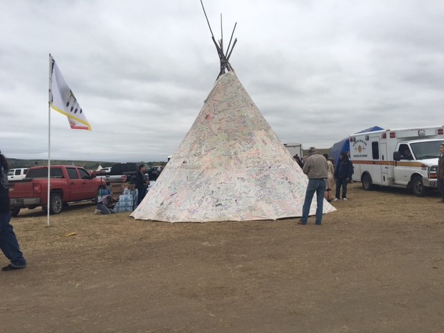 The standoff in North Dakota over the construction of a pipeline has drawn a movement--and its growing.