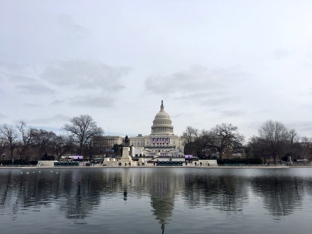 When I walked by this view of the Capitol yesterday, my mood ring went pure black, which, according to the key on the back of the box, means Upset. Frustrated. Afraid.