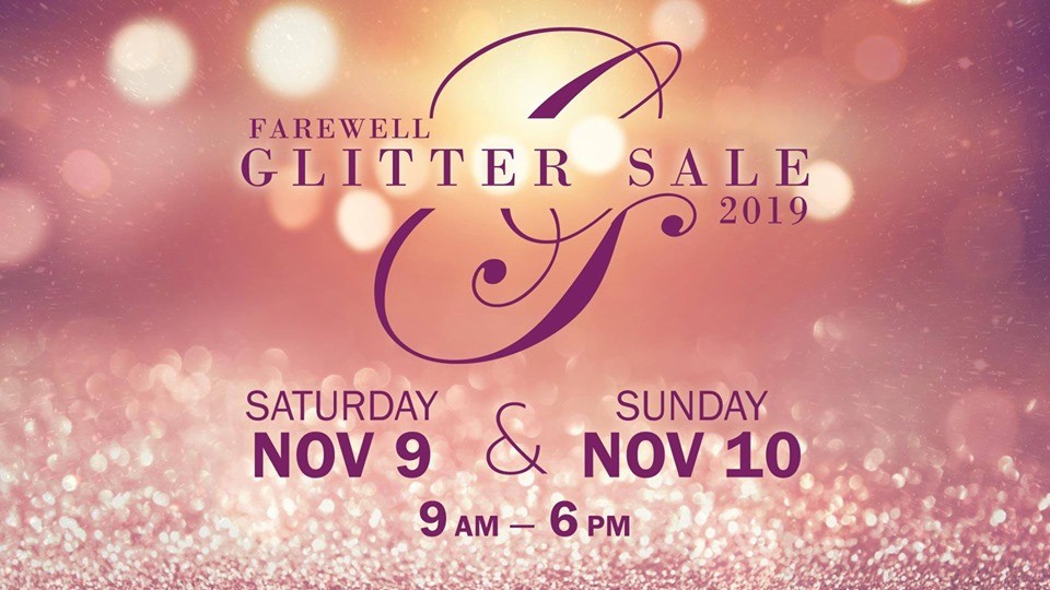 The Farewell Glitter Sale 2019 at Seattle Goodwill in Seattle, WA on