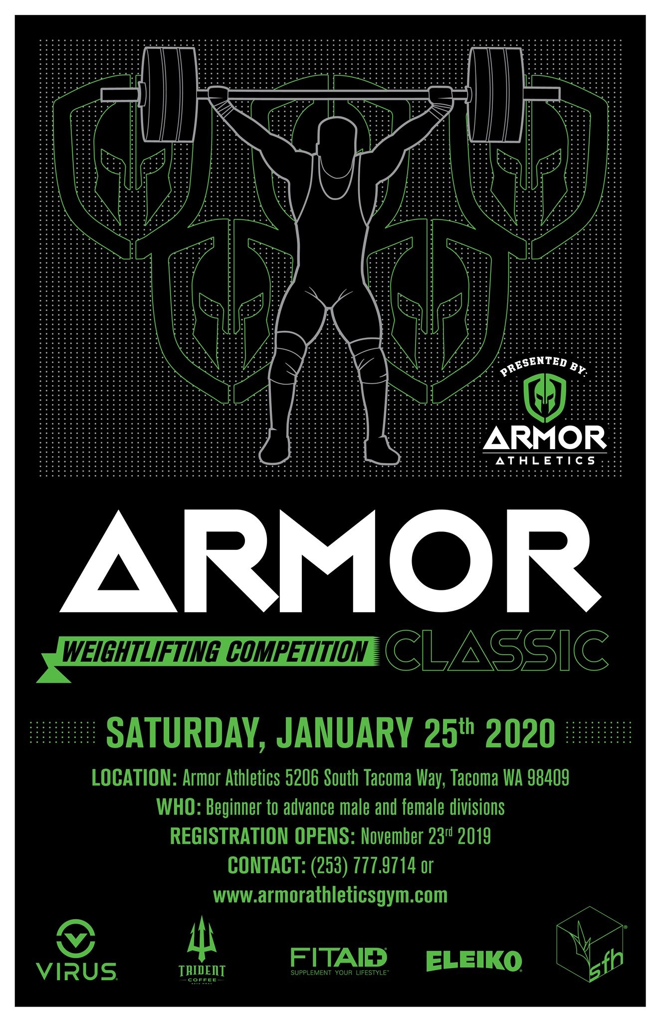 2020 Armor Classic Olympic Lifting Competition at Armor Athletics