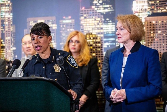 SPD Chief Carmen Best quickly deleted a tweet she made Tuesday night. Too bad its public record. SPD Chief Carmen Best quickly deleted a tweet she made Tuesday night. Too bad its public record.