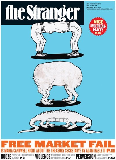 Weird creatures with just torsos and legs, from February of 2010. Weird creatures with just torsos and legs, from February of 2010.