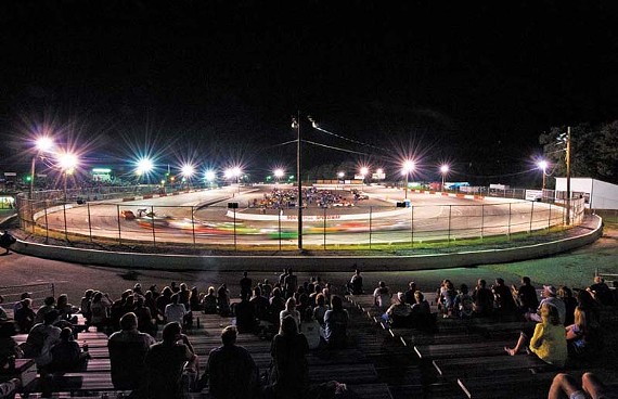 About 1,700 fans show up for the races Aug. 19 at Southside Speedway, the oldest racetrack in the Richmond area. If first opened in 1948 as Royall Speedway. - SCOTT ELMQUIST