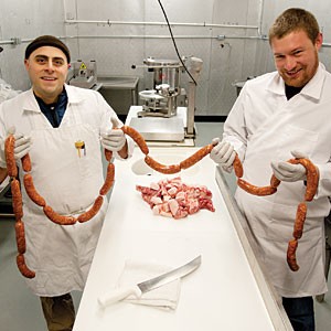 Chris Mattera and Brad Hemp of SausageCraft are fending off a lawsuit from their former employer at Belmont Butchery.