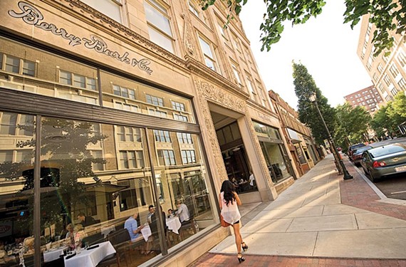 Its owners hope 525 at the Berry Burk will spark a renaissance on East Grace Street, a once-thriving retail district that seems frozen in time.