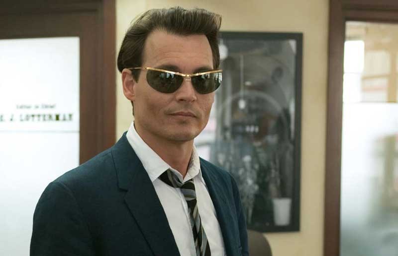 Not necessarily stoned but beautiful: Johnny Depp channels Hunter Thompson, again, in "The Rum Diary." - PETER MOUNTAIN
