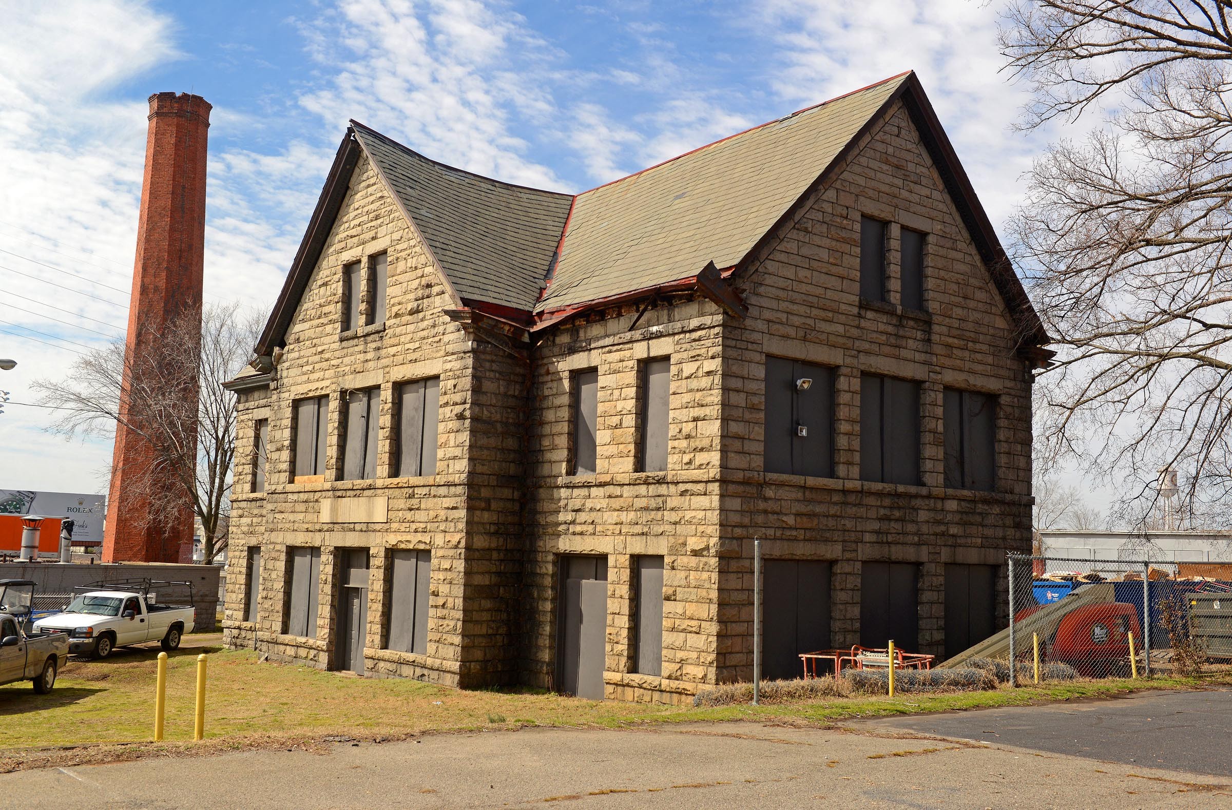 One of the city’s important architectural treasures is the original, late 19th century campus of Virginia Union University. A piece of that legacy, a building where industrial arts were once taught, awaits restoration. - SCOTT ELMQUIST